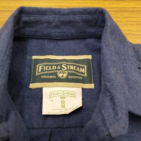 Field & Stream Shirt Men’s Blue Size M - Picture 4 of 9